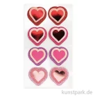 Artikelbild 1 des Artikels “3D Sticker - Herzen, Glitter “