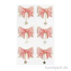 Artikelbild 1 des Artikels “3D Sticker - Schleifen mit Stern, 6 Aufkleber “