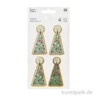 Artikelbild 1 des Artikels “3D Sticker - Weihnachtsbäume groß, 4 Aufkleber “