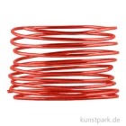 Artikelbild 1 des Artikels “Aludraht zur Dekoration und Schmuckherstellung, 2m 1 mm | Rot“