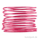 Artikelbild 1 des Artikels “Aludraht zur Dekoration und Schmuckherstellung, 2m 2 mm | Rosa“