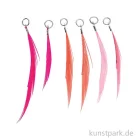 Artikelbild 1 des Artikels “Anhänger Federn - Neon Pink, 6er Set “