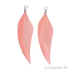 Artikelbild 1 des Artikels “Anhänger Federn - Neon Rot-Pink, 2er Set “