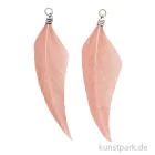 Artikelbild 1 des Artikels “Anhänger Federn - Puder dunkel, 2er Set “