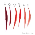 Artikelbild 1 des Artikels “Anhänger Federn - Rot, 6er Set “