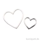 Artikelbild 1 des Artikels “Anhänger Herz - Silber, 2 Stück “