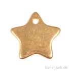 Artikelbild 1 des Artikels “Anhänger Metall - goldener Stern, 2 Stück “