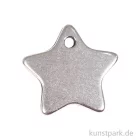 Artikelbild 1 des Artikels “Anhänger Metall - silberner Stern, 2 Stück “