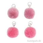 Artikelbild 1 des Artikels “Anhänger Mini Pompons - Mauve, 4er Set “