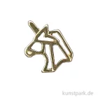 Artikelbild 1 des Artikels “Anhänger Origami - Einhorn, Gold “
