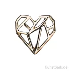 Artikelbild 1 des Artikels “Anhänger Origami - Herz, Gold “