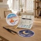 Artikelbild 1 des Artikels “Aquarell Set - Mystic Moon - Mond + Sterne malen “