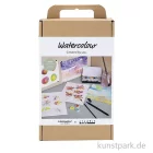 Artikelbild 1 des Artikels “Aquarellmalerei Starter Set mit Farben, Papier und Pinsel “
