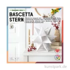 Artikelbild 1 des Artikels “Bascetta-Stern Bastelset, 115g - weiß 20x20 cm“