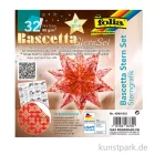 Artikelbild 1 des Artikels “Bascetta-Stern Bastelset - Rot-Sterngrafik Gold, 90g, 15 x 15 cm “