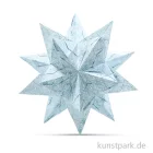 Artikelbild 1 des Artikels “Bascetta-Stern Bastelset - Weiß-Winterornament Eisblau, 90g 20 x 20 cm“