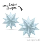 Artikelbild 1 des Artikels “Bascetta-Stern Bastelset - Weiß-Winterornament Eisblau, 90g “