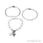 Artikelbild 1 des Artikels “Schmuck Bastelset Armbänder Click + Match, Silber “
