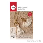 Artikelbild 1 des Artikels “Bastelset Kette Golden Summer, 60 cm Kette mit 2 Anhängern “