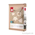 Artikelbild 1 des Artikels “Bastelset Modellieren mit Salzteig, Xmas, Weihnachtsanhänger “