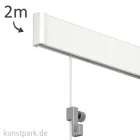 Artikelbild 1 des Artikels “Bilderschienen-System Click Rail - Set 2m, weiß mit allem Zubehör “