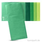 Artikelbild 1 des Artikels “Blumenseide 50x70 cm, 10 Bogen, 20g Farbe | Grüntöne“