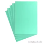 Artikelbild 1 des Artikels “Briefkartenkarton Gerippt, DIN A4, 5 Blatt, Mint, 220g “