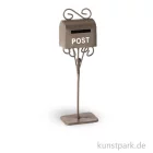 Artikelbild 1 des Artikels “Miniatur Briefkasten aus Metall - Rost, 3x2x11 cm “