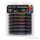 Artikelbild 1 des Artikels “Winsor & Newton Brush Marker Lebendige Töne, 12 Stifte im Set “