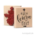 Artikelbild 1 des Artikels “Butterer Stempel - Wir feiern ein Fest, 6x7 cm “