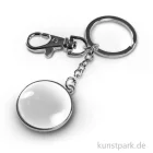 Artikelbild 1 des Artikels “Cabochon Schlüsselanhänger Rund - dm 32mm - Silber “
