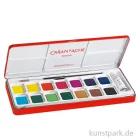 Artikelbild 1 des Artikels “Caran d'Ache Gouache Studio Metalletui mit 14 Farben + Deckweiß “
