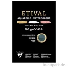 Artikelbild 1 des Artikels “Clairefontaine ETIVAL Aquarellblock - Schwarz, 300 g, 15 Blatt DIN A1“