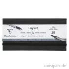Artikelbild 1 des Artikels “Clairefontaine Layout Skizzenbuch doppelseitig, 220g, 11 x 22 cm “