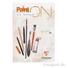 Artikelbild 1 des Artikels “Clairefontaine Paint'ON Papier, 250 g, 20 Blatt, 50 x 65 cm “