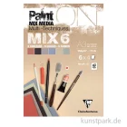 Artikelbild 1 des Artikels “Clairefontaine Paint'ON Papier, Mixed Media, MIX 6, 250g, 24 Blatt DIN A3“