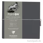 Artikelbild 1 des Artikels “Clairefontaine Paint'ON Buch - 32 Blatt, Grau, 250 g/m², 19 x 19 cm “