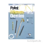 Artikelbild 1 des Artikels “Clairefontaine Paint'ON Papier - Denim, 250g, 15 Blatt DIN A3“