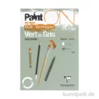 Artikelbild 1 des Artikels “Clairefontaine Paint'ON Papier - Grün-Grau, 250g, 30 Blatt DIN A3“