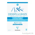 Artikelbild 1 des Artikels “Clairefontaine Zeichenblock Dessin à grain, 29,7 x 42 cm, 125 g, 40 Blatt “