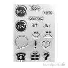 Artikelbild 1 des Artikels “Clear Stamps für Journals - Kalender Mix-3, DIN A7 als Silikonstempel “