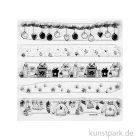 Artikelbild 1 des Artikels “Clear Stamps - Weihnachtsbordüren, 102,5 x 97 mm, 5 Motive “