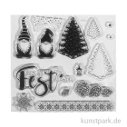 Artikelbild 1 des Artikels “Clear Stamps - Wichtelweihnacht, 102,5 x 97 mm, 14 Motive “