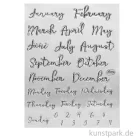 Artikelbild 1 des Artikels “Viva Decor Clearstamp - Bujo, Monate “