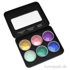 Artikelbild 1 des Artikels “COLIRO Pearl Colors - 6 Perlglanzfarben im Metallkasten, Bling “