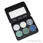 Artikelbild 1 des Artikels “COLIRO Pearl Colors - 6 Perlglanzfarben im Metallkasten, Ocean “