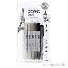 Artikelbild 1 des Artikels “COPIC ciao Set 5+1 - Warme Grautöne “