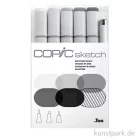Artikelbild 1 des Artikels “COPIC Sketch Set - Sketching Grays, 6 Stifte “