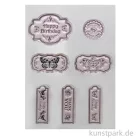 Artikelbild 1 des Artikels “CraftEmotions Clear Stamps - Etiketten, DIN A6 “