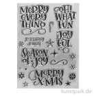 Artikelbild 1 des Artikels “CraftEmotions Clear Stamps - Merry X-mas, DIN A6 “